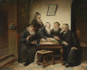 Chez le rabbin - Carl Schleicher